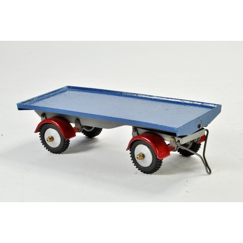 1226 - Shackleton Large drawbar trailer in blue with Red Trim. Mechanically maintained and displays well he... 