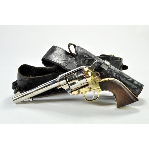 1259 - Single Action Army Realistic Novelty Prop Replica .45 Pistol Revolver with Holster