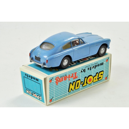 1171 - Spot-On No. 113 Aston Martin DB3 in blue. Generally a very good example, would benefit from a clean ... 