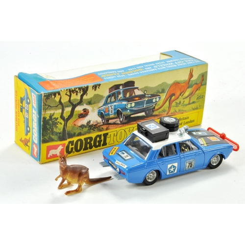 1317 - Corgi No. 302 Hillman Hunter with Kangaroo. Decals applied however still very good to excellent, onl... 