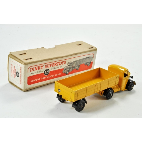 1333 - Dinky No. 521 Bedford Articulated Lorry in Yellow with Black Hubs. An excellent example, little or n... 