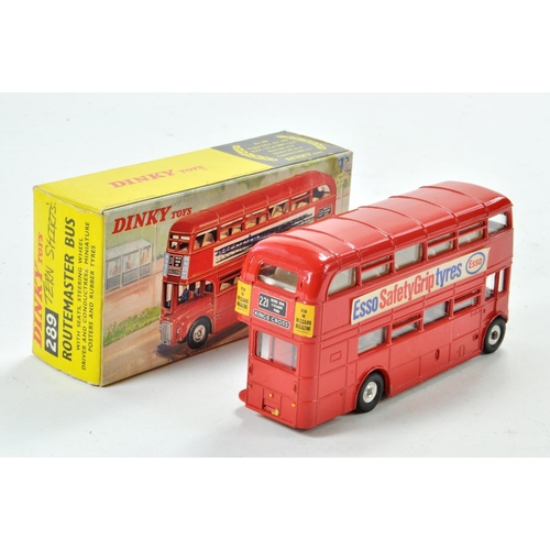 1351 - Dinky No. 289 Routemaster Bus in the livery of Esso. Excellent with little or no signs of wear in ex... 