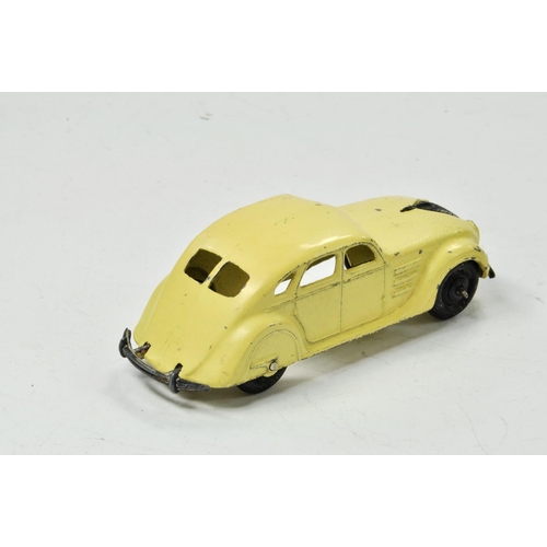 1415 - Dinky no. 30a Chrysler Air-Flow Saloon in cream appears very good with only minor specks of wear thr... 