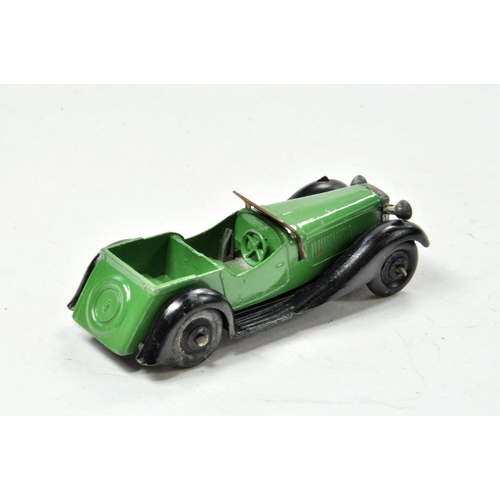 1424 - Dinky no. 36e British Salmson Sports Car in green. Very good with minor marks throughout.