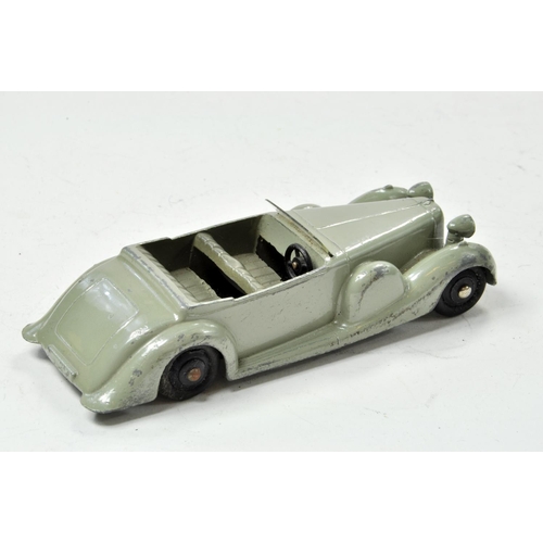 1425 - Dinky no. 38c Lagonda in light grey, very good with minor marks throughout.