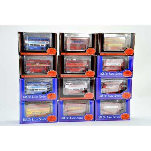 608 - Group of 12 boxed EFE 1/76 Diecast Route Master issues in various operator liveries. Some code 3 and... 