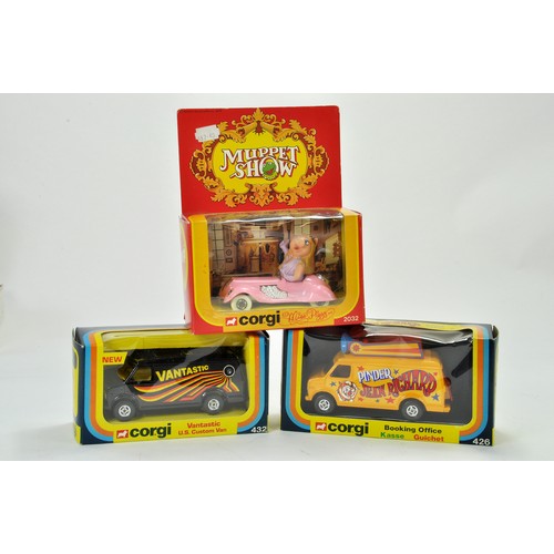 1161 - Group of Diecast vehicles, comprising Corgi Miss Piggy from the Muppet Show, Corgi no. 432 Vantastic... 