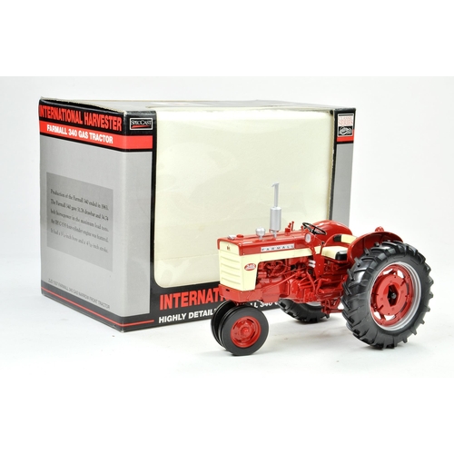 37 - Spec Cast 1/16 Farmall 340 Gas Tractor. Has been on display but appears excellent with original box.