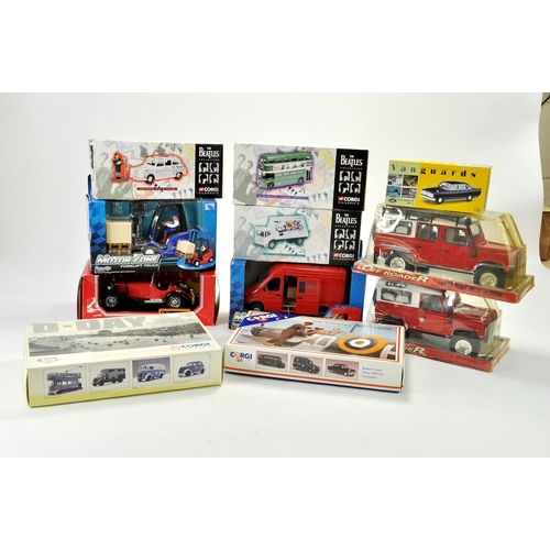 4 - An assortment of diecast comprising various Corgi issues including The Beatles and others. All gener... 