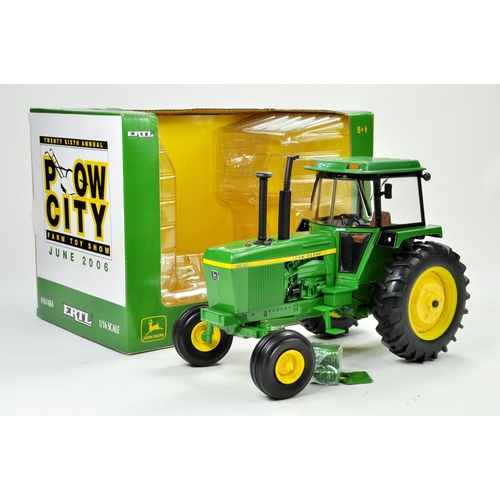 44 - Ertl 1/16 John Deere 4630 Tractor Plow City 2006. Has been on display but appears Excellent with ori... 