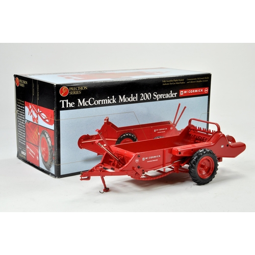 47 - Ertl Precision Series 1/16 McCormick Model 200 Spreader. Has been on display, otherwise appears exce... 