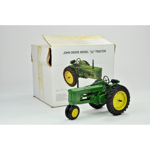 50 - Stefan 1/16 John Deere Model 50 Tractor. Limited Edition of 500. Has been on display, otherwise exce... 