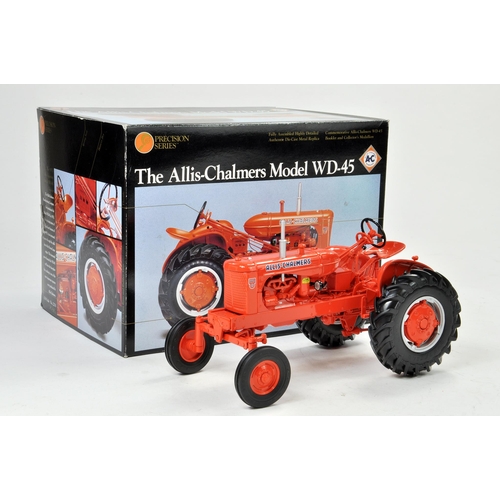 55 - Ertl Precision Series 1/16 Allis Chalmers WD-45 Tractor. Has been on display, otherwise appears exce... 