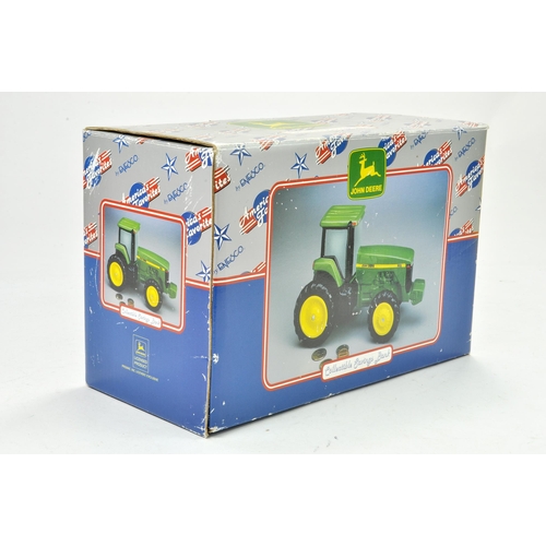 66 - Enesco John Deere Tractor Money Bank. Excellent in Box.