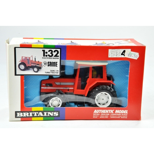 71 - Britains Farm 1/32 Same 170 Turbo Tractor. Excellent, box has some very minor storage wear.