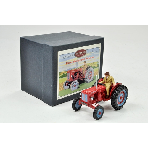 99 - Britains 1/32 Farm issue comprising Vintage Series David Brown 900 Tractor with Figure. Appears gene... 