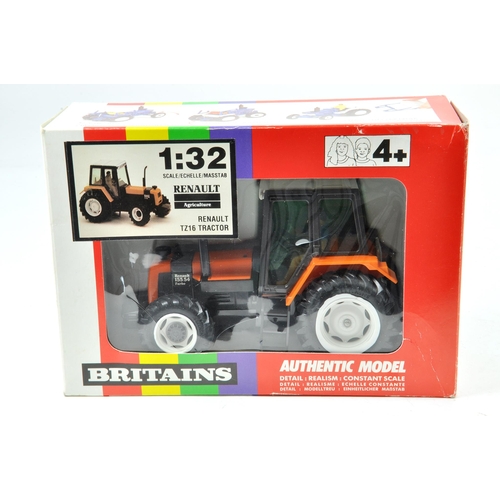 107 - Britains 1/32 Farm issue comprising Renault TZ16 tractor. Excellent, box has minor storage wear.