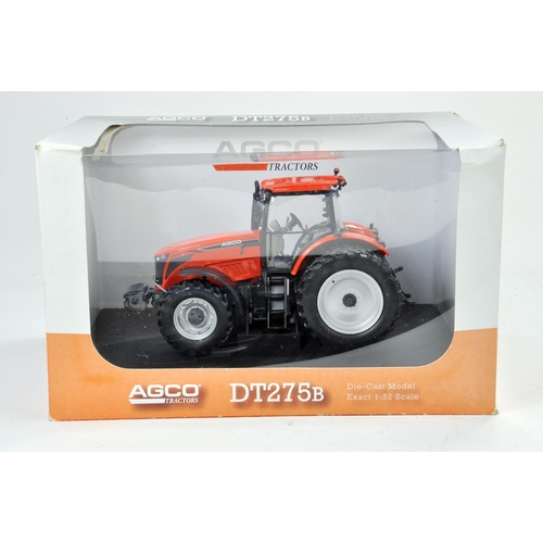 113 - Universal Hobbies 1/32 Farm issue comprising AGCO DT275B Tractor. Excellent, box has some storage we... 