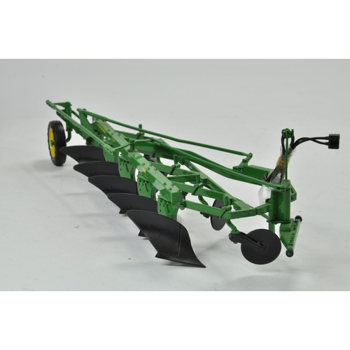 10 - Ertl Precision Series 1/16 John Deere Model F145H 5 Bottom Plough. Has been on display, otherwise ve... 