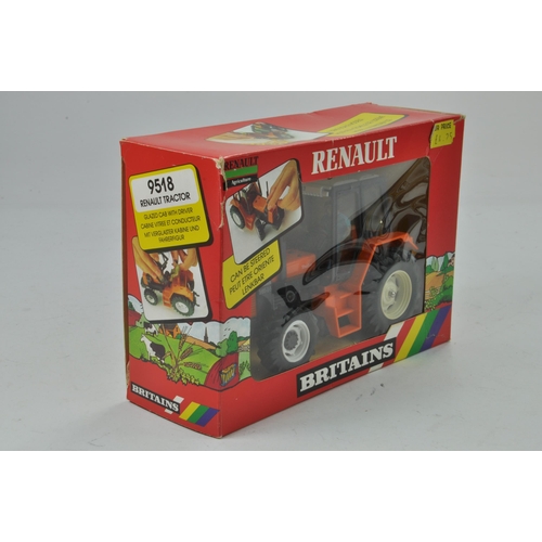 109 - Britains 1/32 Farm issue comprising Renault 145-14 tractor. Excellent, box has some notable storage ... 