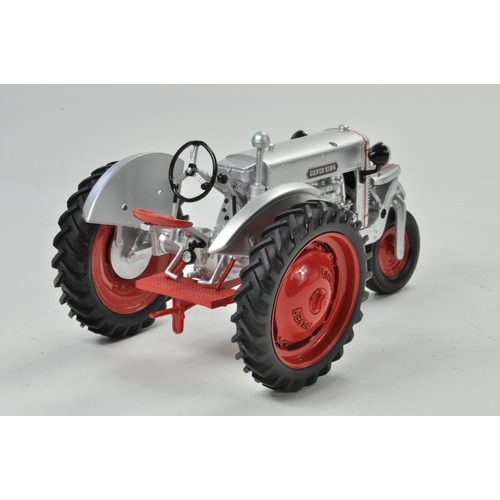 15 - Spec Cast 1/16 Resin Special Edition Silver King Tractor. Has been on display, and extremely fragile... 