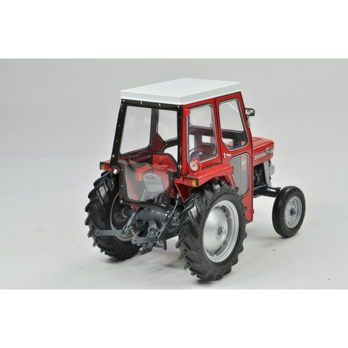 19 - Universal Hobbies 1/16 Massey Ferguson 135 Tractor with Cab. Has been on display but appears excelle... 