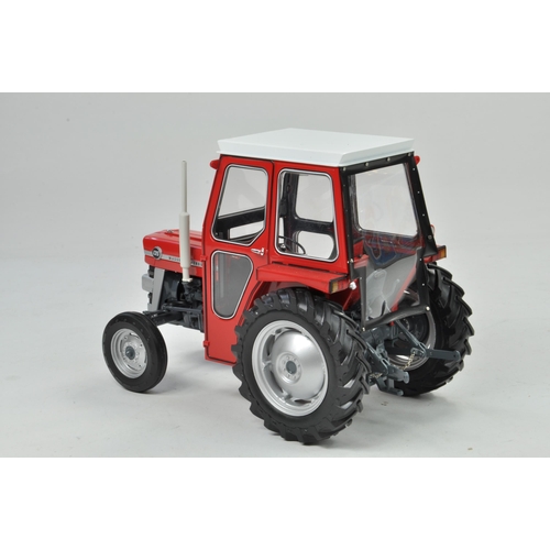 19 - Universal Hobbies 1/16 Massey Ferguson 135 Tractor with Cab. Has been on display but appears excelle... 