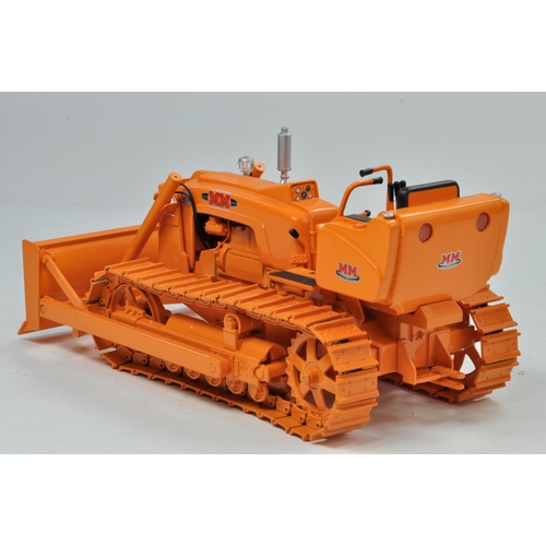 23 - Spec Cast 1/16 Minneapolis Moline Crawler Two Star Tractor with Blade. Has been on display but appea... 