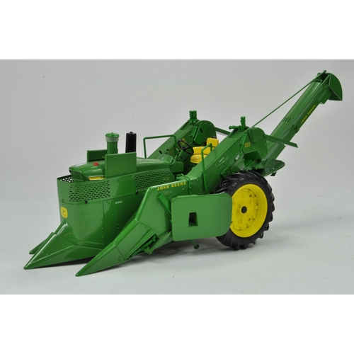 27 - Ertl Precision Series 1/16 John Deere 4020 Tractor with 237 Corn Picker. Has been on display, otherw... 