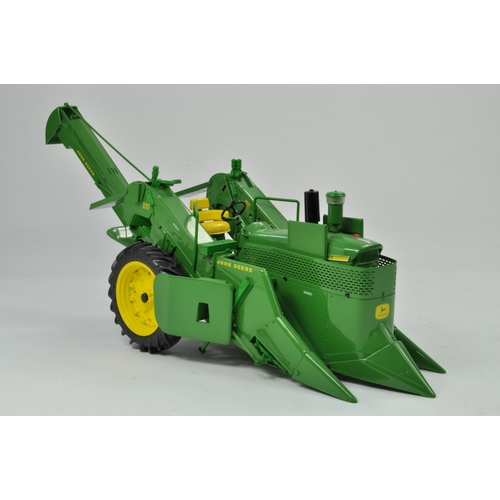 27 - Ertl Precision Series 1/16 John Deere 4020 Tractor with 237 Corn Picker. Has been on display, otherw... 