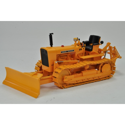 48 - Ertl 1/16 John Deere 2010 Tractor with Blade. Has been on display but appears Excellent with origina... 