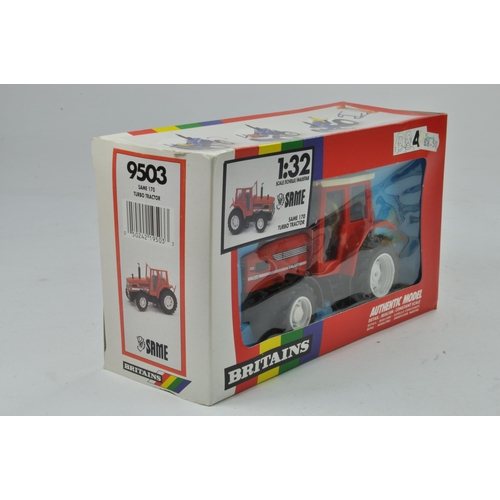 71 - Britains Farm 1/32 Same 170 Turbo Tractor. Excellent, box has some very minor storage wear.