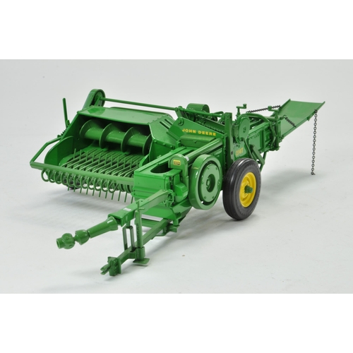 9 - Ertl Precision Series 1/16 John Deere 214-T Baler. Has been on display, rear chute chain needs atten... 