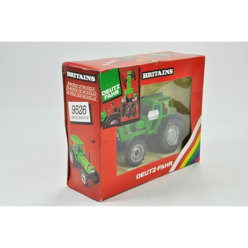 142 - Britains 1/32 Farm issue comprising Deutz DX110 Tractor. Excellent, box has some very minor storage ... 