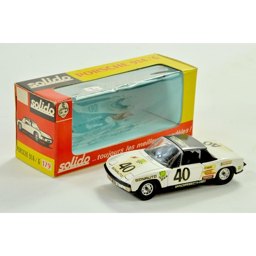 667 - Solido 1/43 No. 179 Porsche 914/6. Excellent with box.