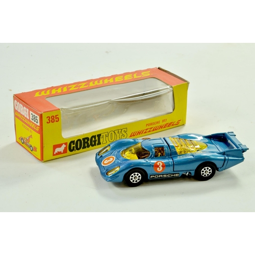 670 - Corgi Whizzwheels No. 285 Porsche 917. Appears Excellent in very good to excellent box.