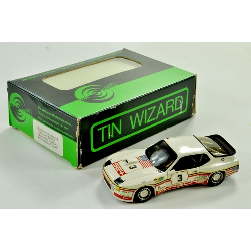 672 - Tin Wizard 1/43 Handbuilt Porsche 924 Carrera GT Le Mans 1980. Excellent with box.