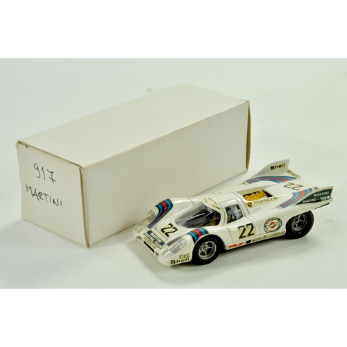 675 - Solido 1/43 Porsche 917 Martini Racing. Excellent.