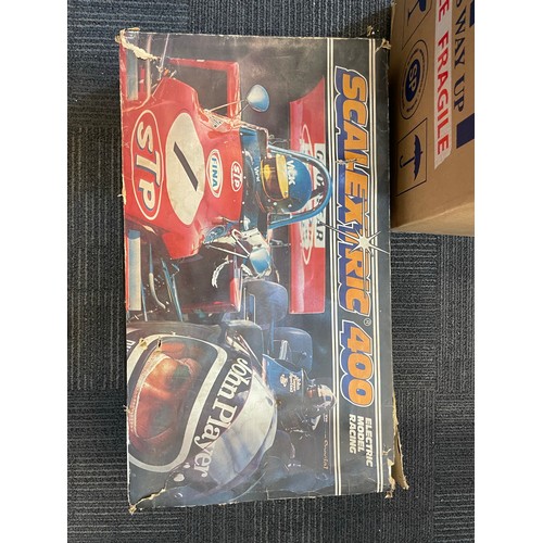 419b - A Pallet containing a large quantity of Scalextric Boxed Sets, mostly comprising contents to include... 