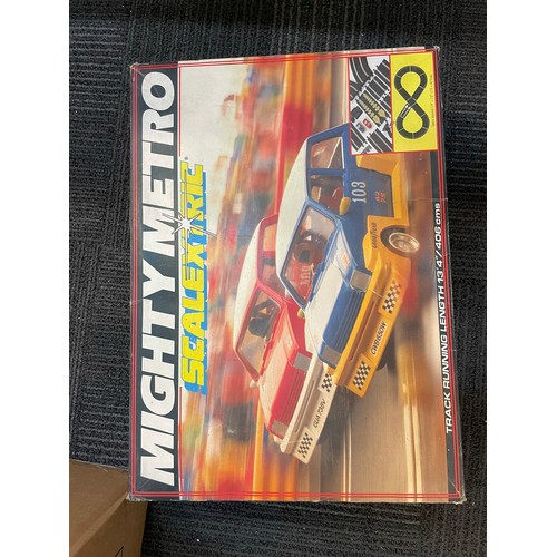 419b - A Pallet containing a large quantity of Scalextric Boxed Sets, mostly comprising contents to include... 