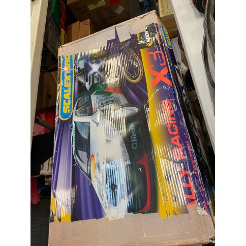 419b - A Pallet containing a large quantity of Scalextric Boxed Sets, mostly comprising contents to include... 