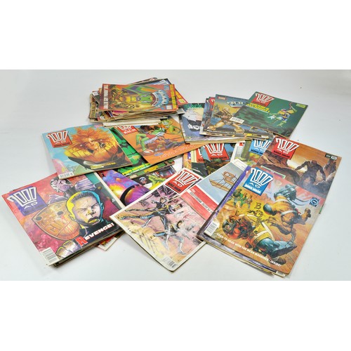 752 - A large quantity of 2000 A D Judge Dredd Comics, range fair to  very good condition.