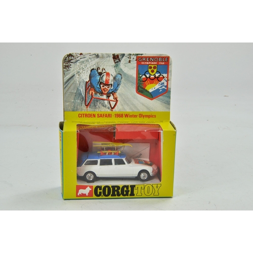 1559 - Corgi no. 499 Citroen Safari Grenoble 1968 Winter Olympics. Complete with leaflets. Appears excellen... 
