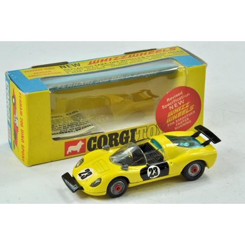 Corgi Toys 'Whizzwheels'. No. 344 Ferrari Dino Sports 206. Yellow