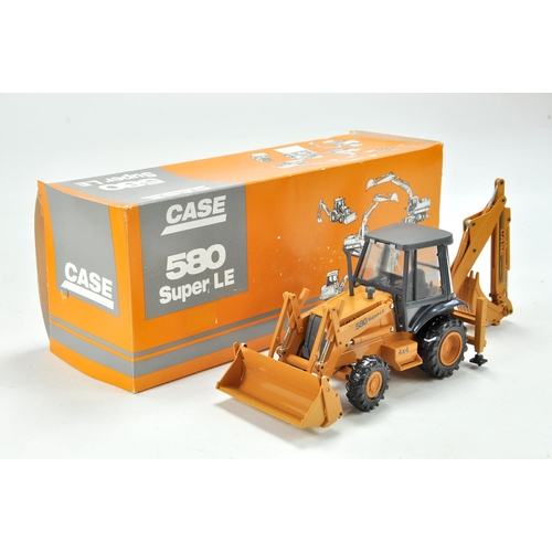 107 - Conrad 1/35 Construction issue comprising Case 580 Super LE Excavator Loader. Appears generally exce... 