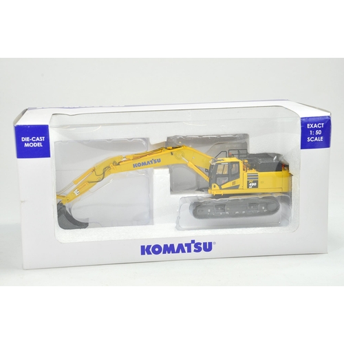 129 - Universal Hobbies 1/50 Construction issue comprising Komatsu PC490LC Excavator. Generally excellent ... 