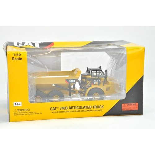 135 - Norscot 1/50 construction issue comprising CAT 740B Dump Truck. Appears excellent with original box.