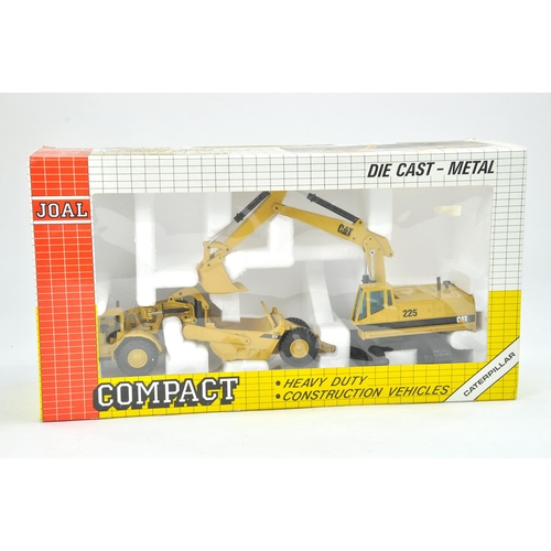 139 - Joal 1/50 construction issue comprising CAT Excavator Scraper Set. Appears generally very good to ex... 
