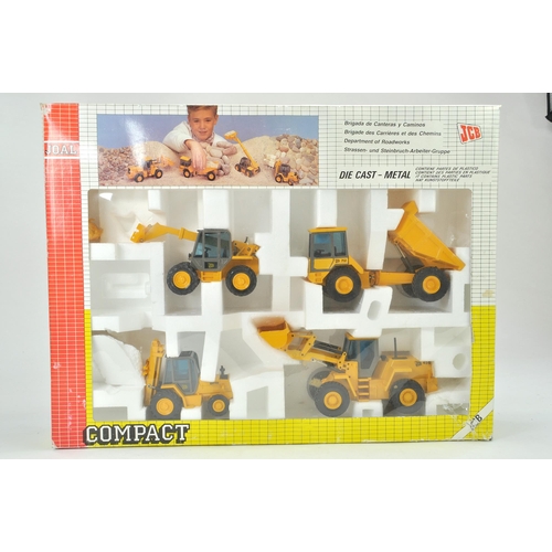 144 - Joal 1/35 construction issue comprising JCB Roadworks Gift Set. Appears generally very good to excel... 