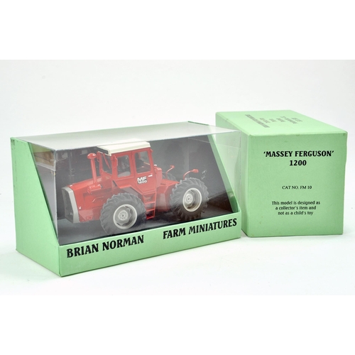157 - Brian Norman 1/32 Farm Issue comprising Massey Ferguson 1200 Tractor. Hand Built Limited Edition. Ap... 